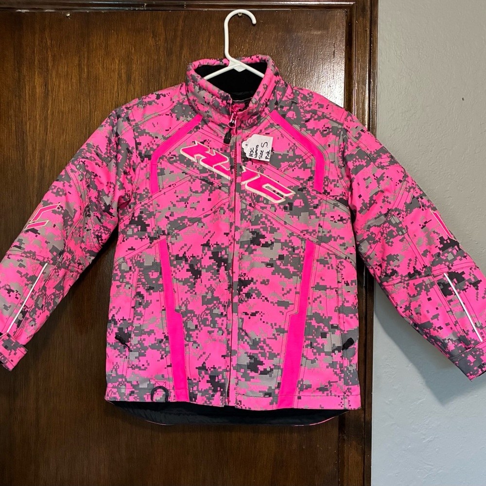 HJC Women's Pink Camo Jacket Size Small NWOT